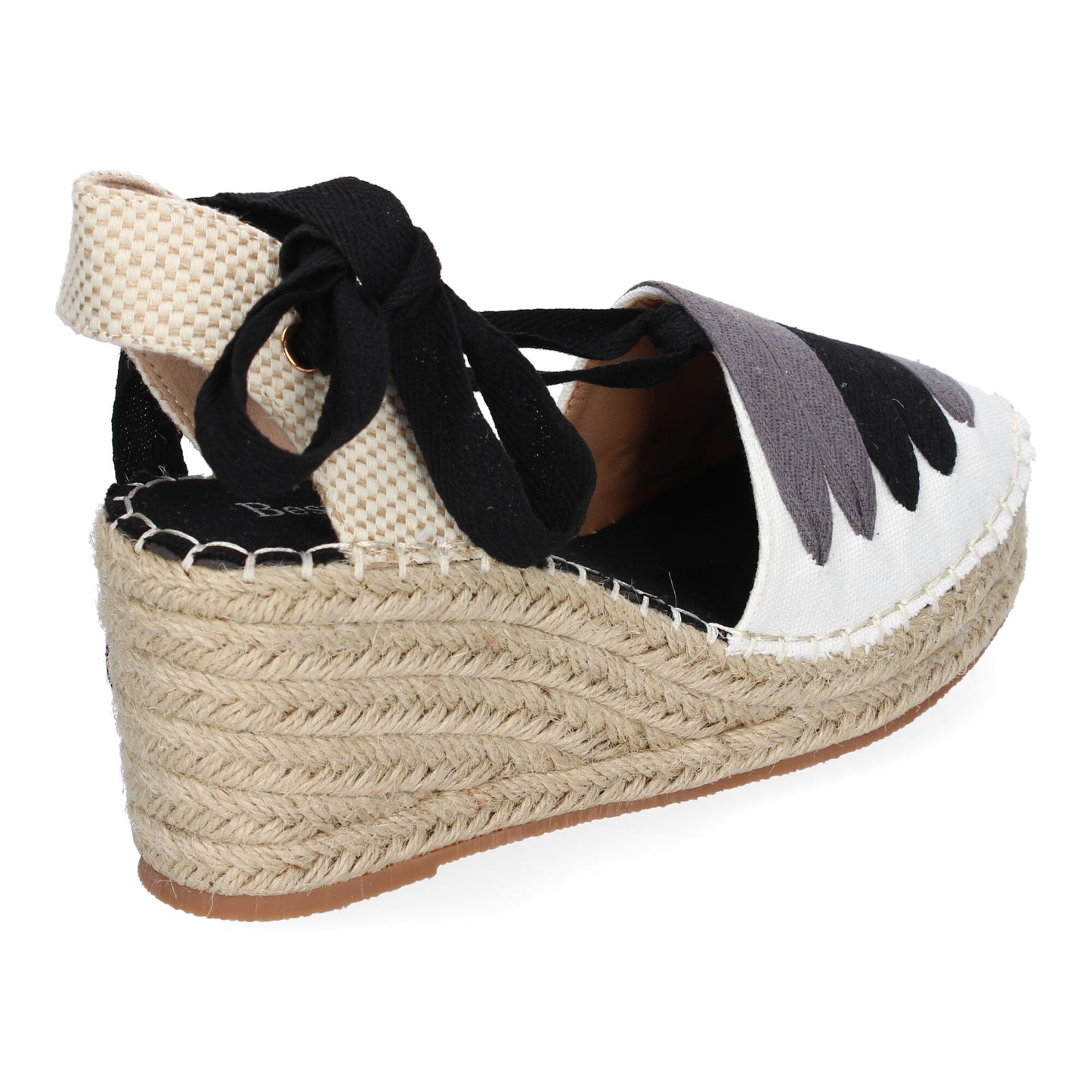 Sandalia de Mujer con cuña de Yute  Comodas  diseñ