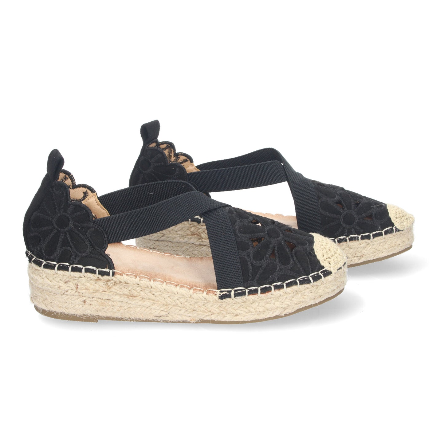 Sandalias de cuña de Yute para Mujer dis