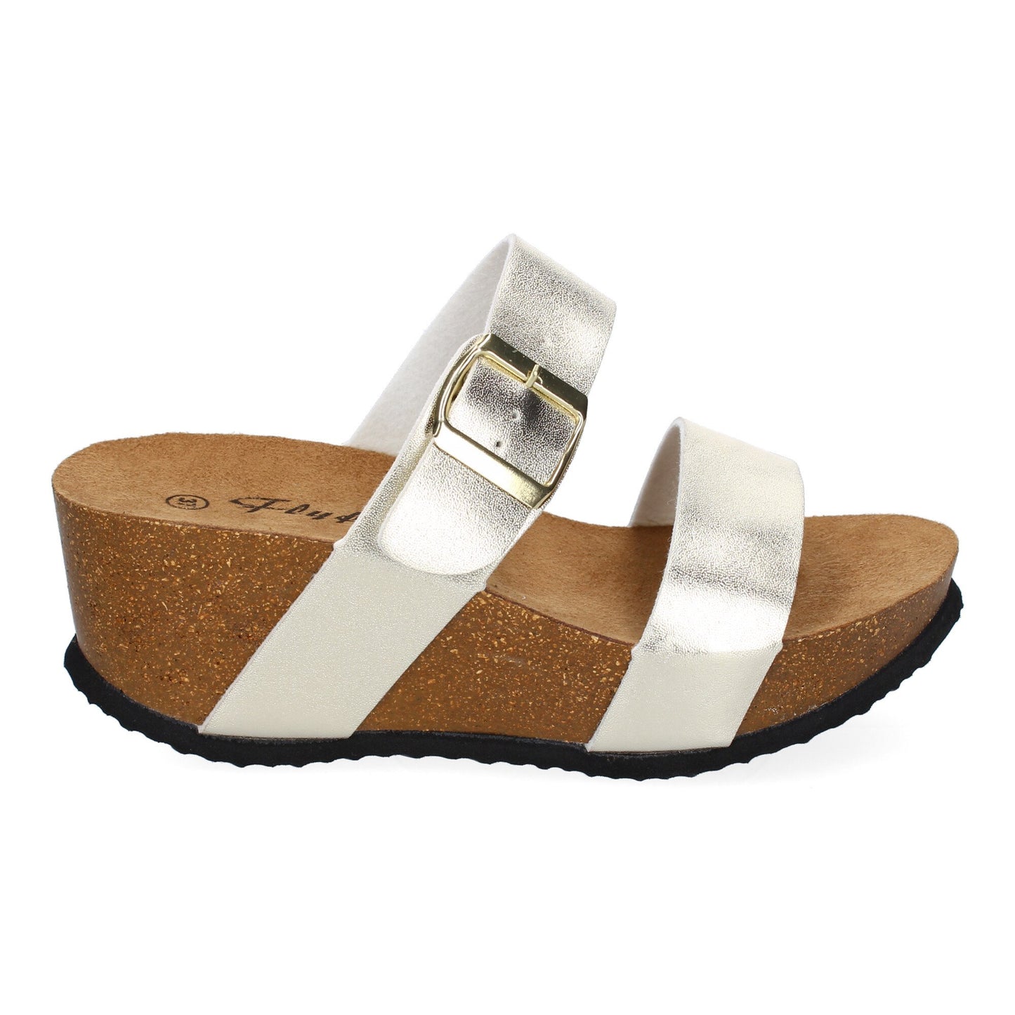 Sandalia de cuña Bio con Pala Fina  Super Comodas