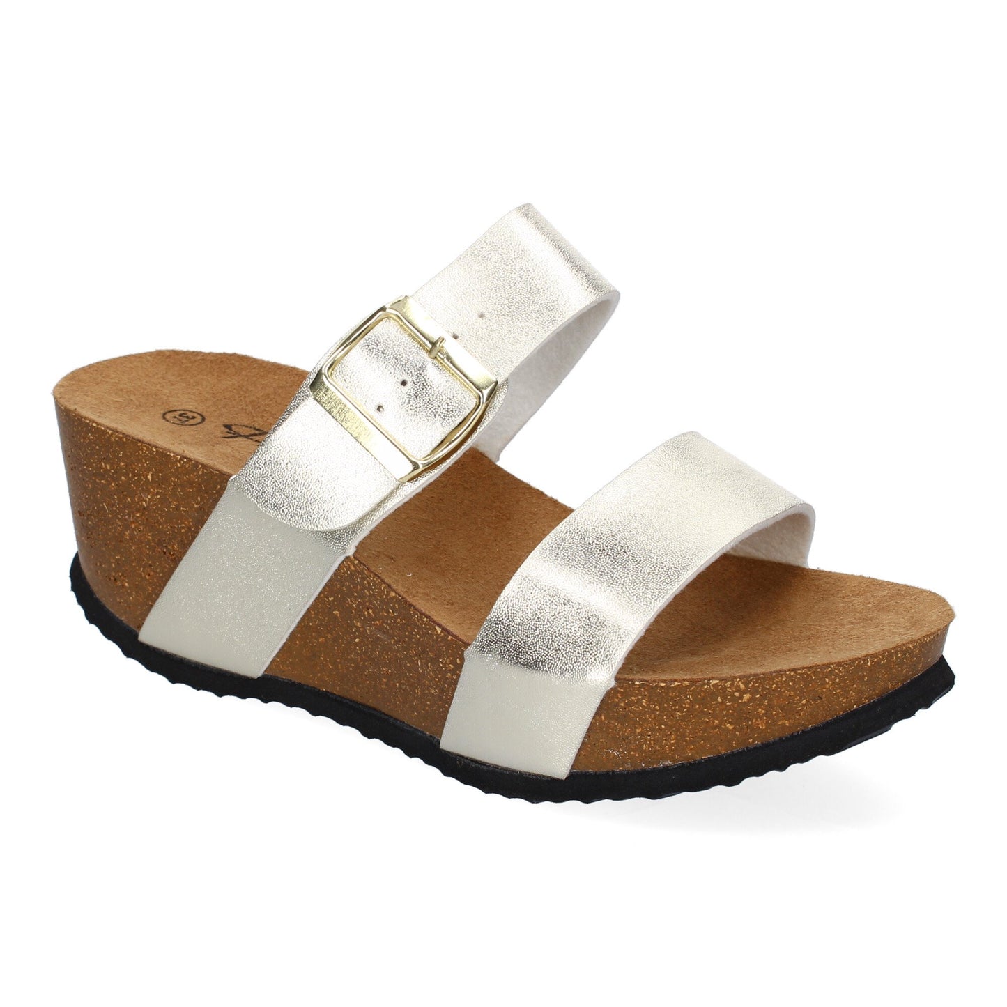 Sandalia de cuña Bio con Pala Fina  Super Comodas