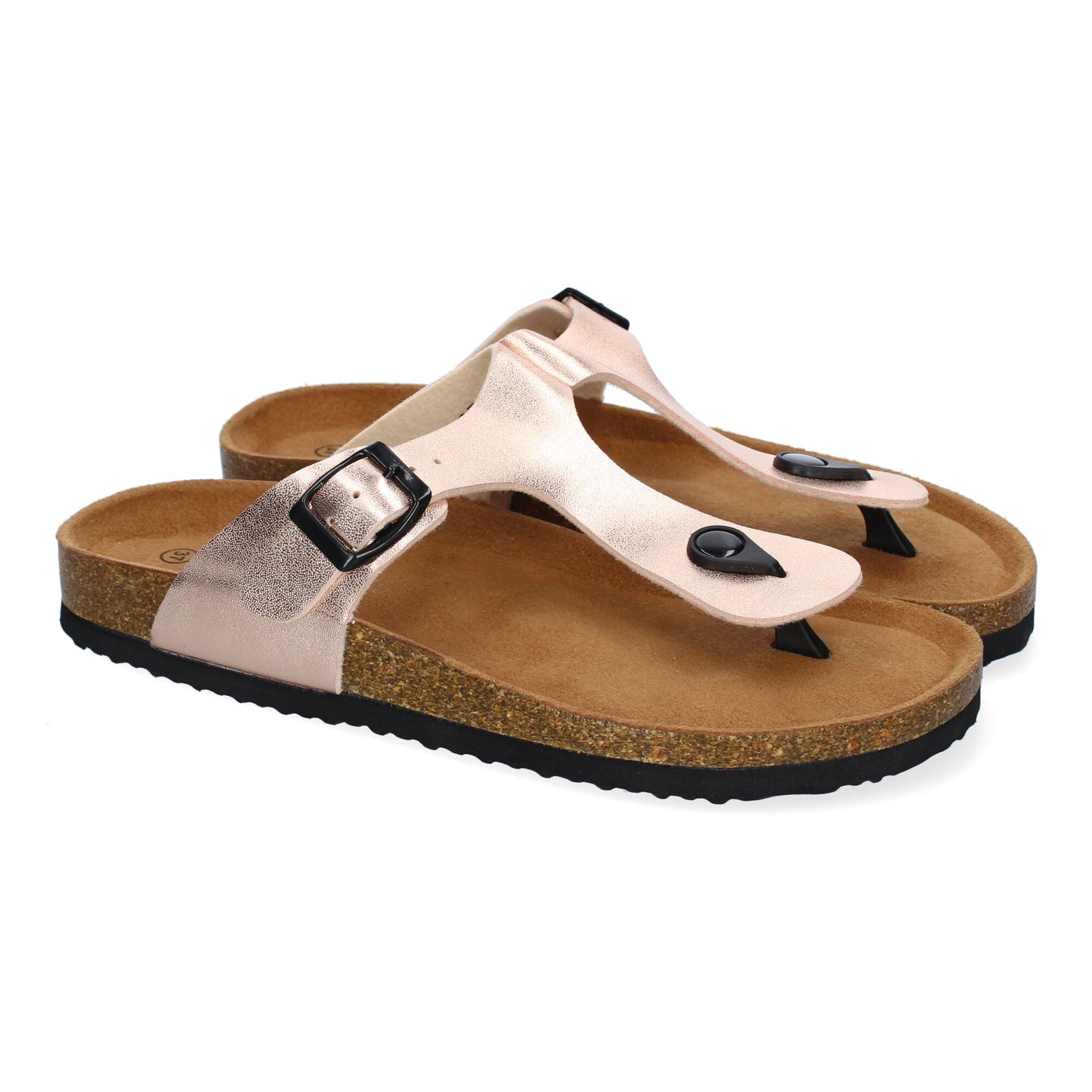 Sandalia tipo esclava  con piso de bio y planta an