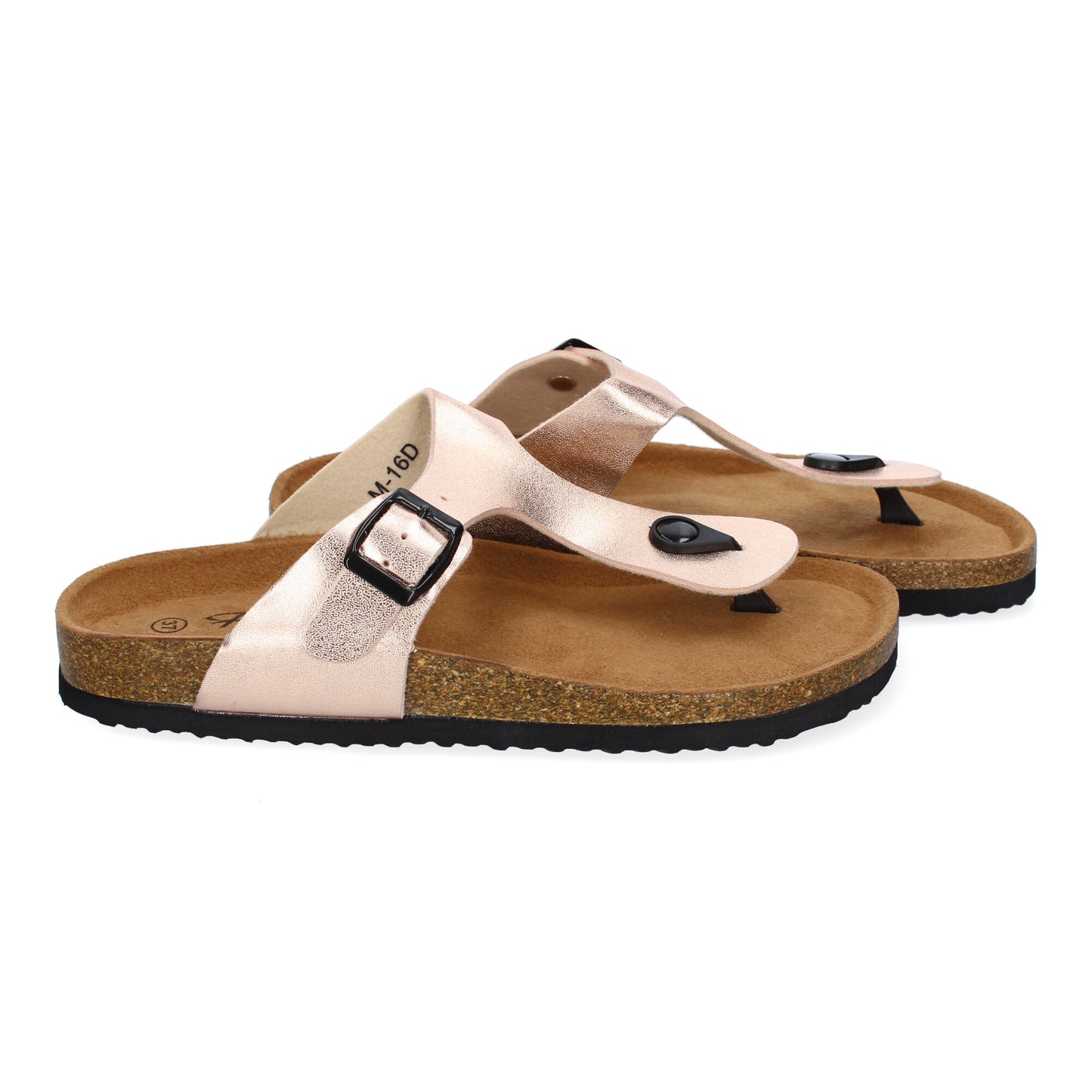 Sandalia tipo esclava  con piso de bio y planta an