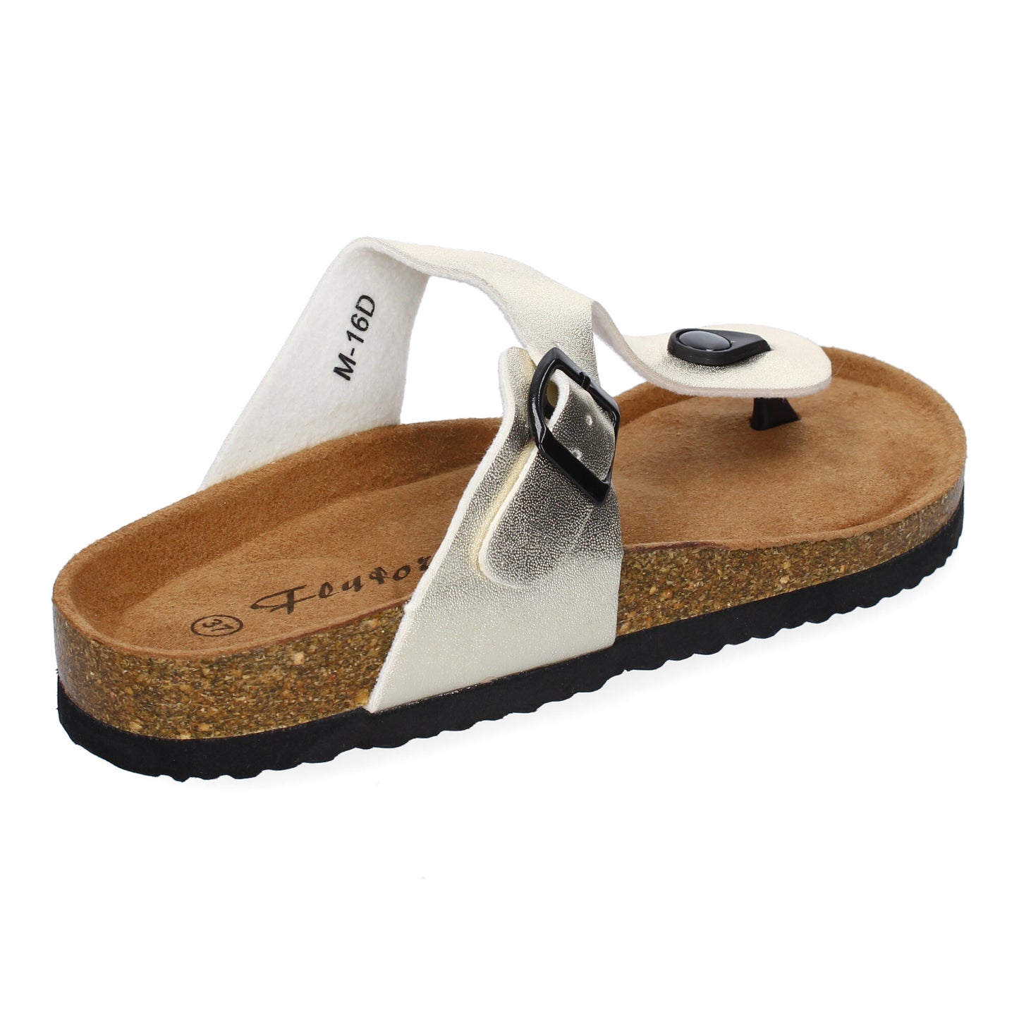 Sandalia tipo esclava  con piso de bio y planta an