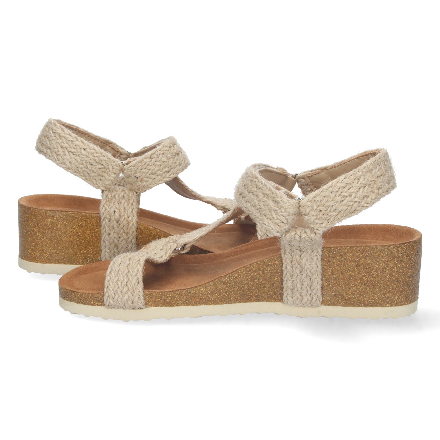 Sandalia de cuña para Mujer Comoda Pla
