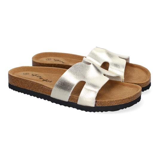 Sandalia Planas para Mujer con Piso Bio  cómodas y