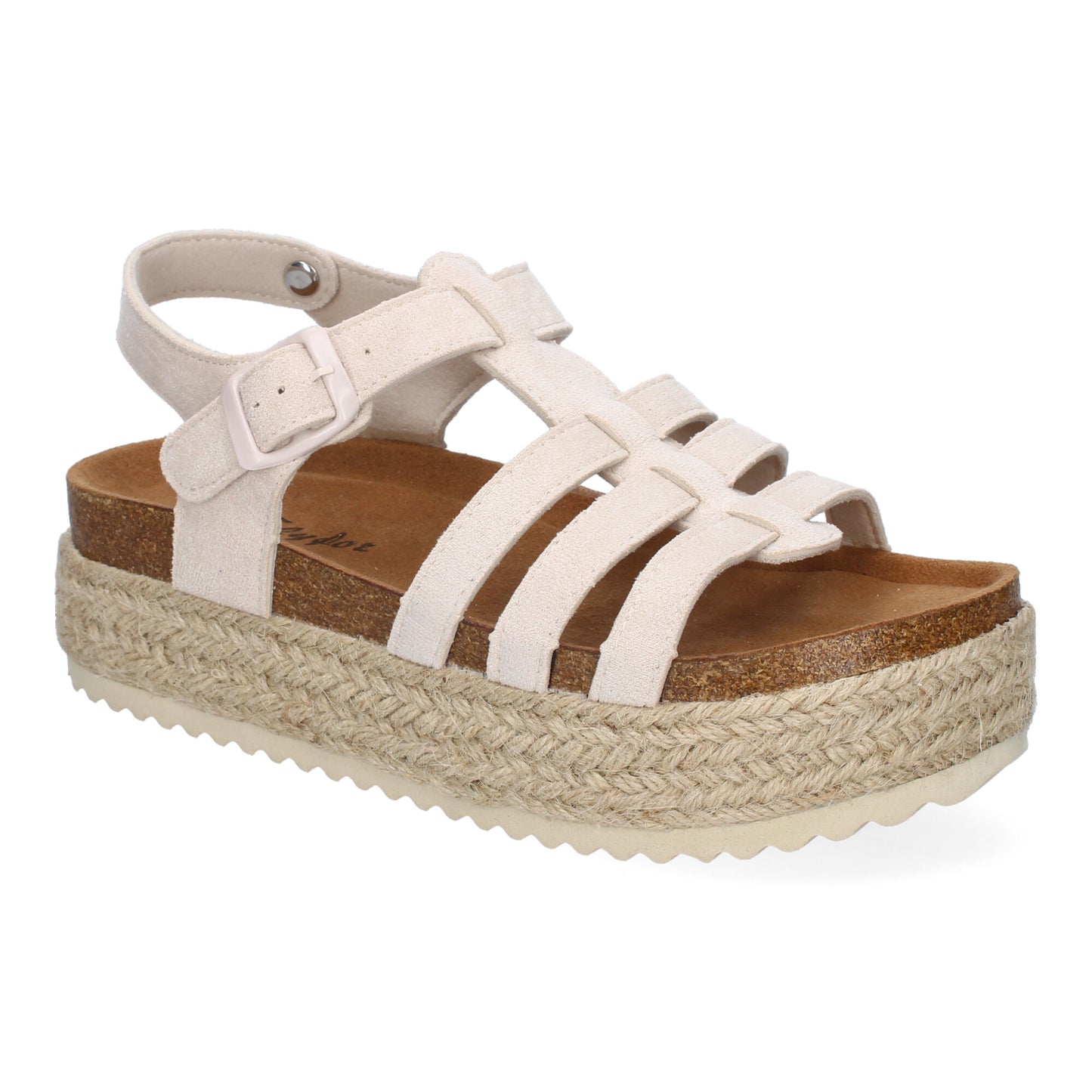Sandalias con Plataforma de Yute para Mujer  Comod