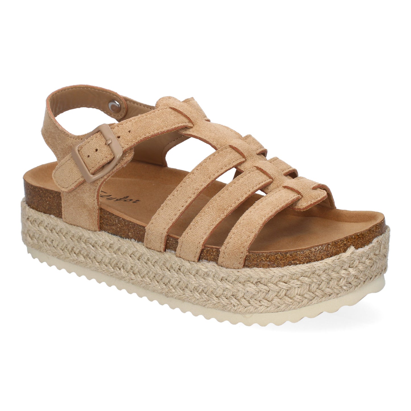 Sandalias con Plataforma de Yute para Mujer  Comod