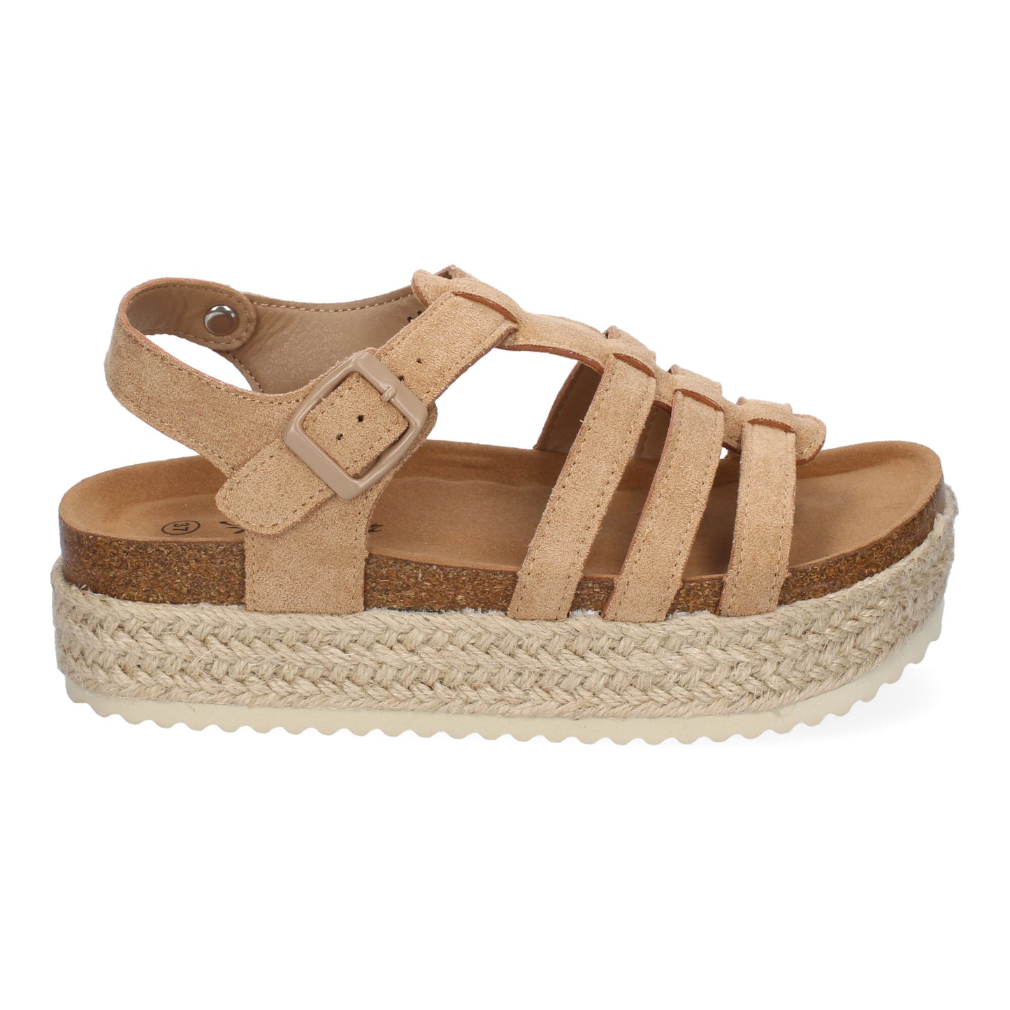 Sandalias con Plataforma de Yute para Mujer  Comod