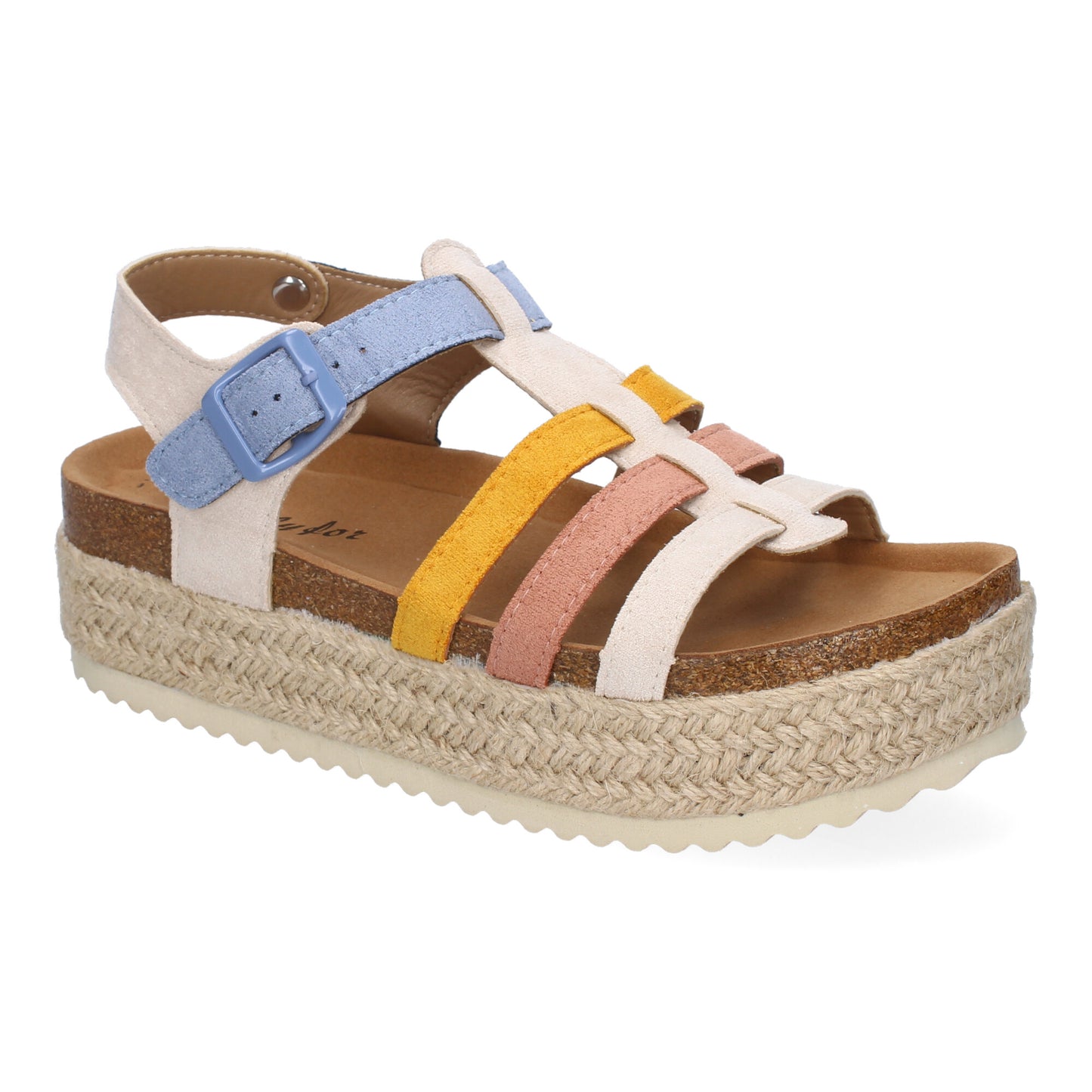 Sandalias con Plataforma de Yute para Mujer  Comod