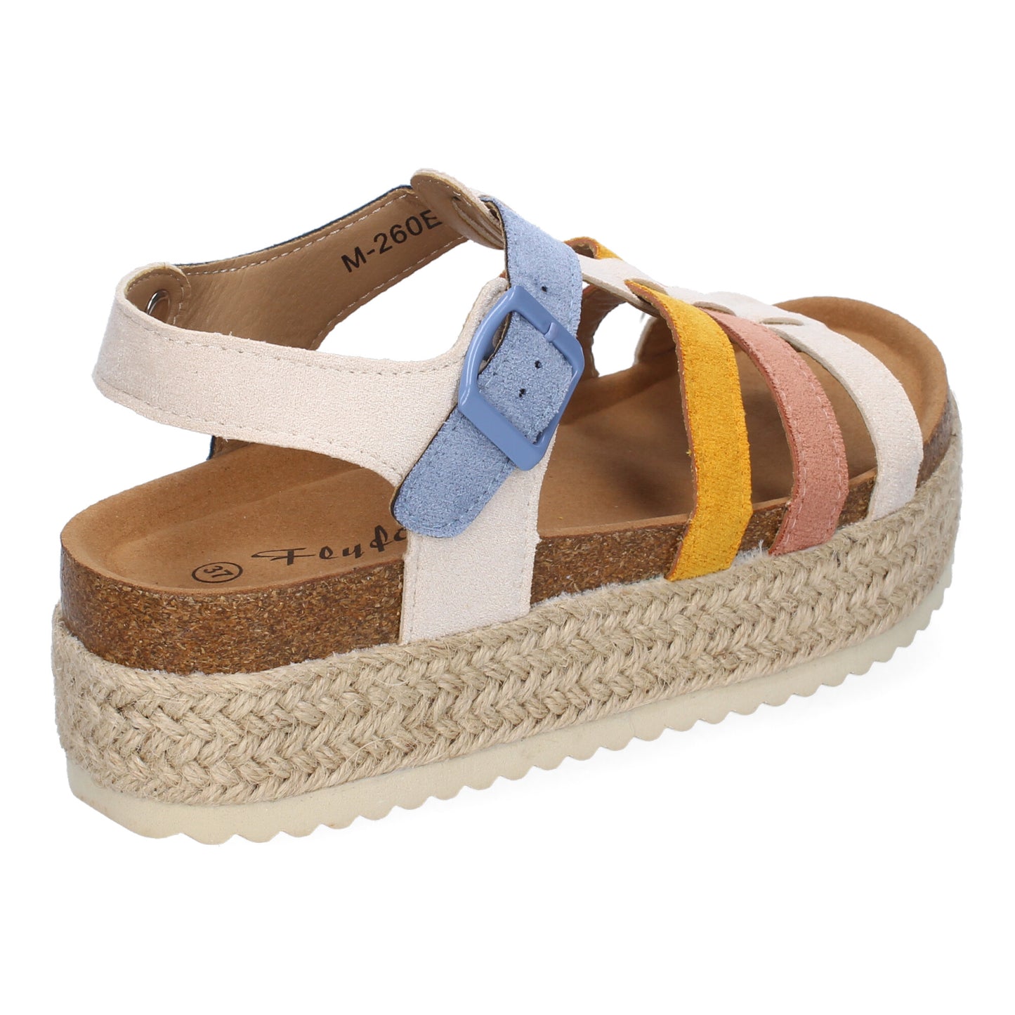 Sandalias con Plataforma de Yute para Mujer  Comod
