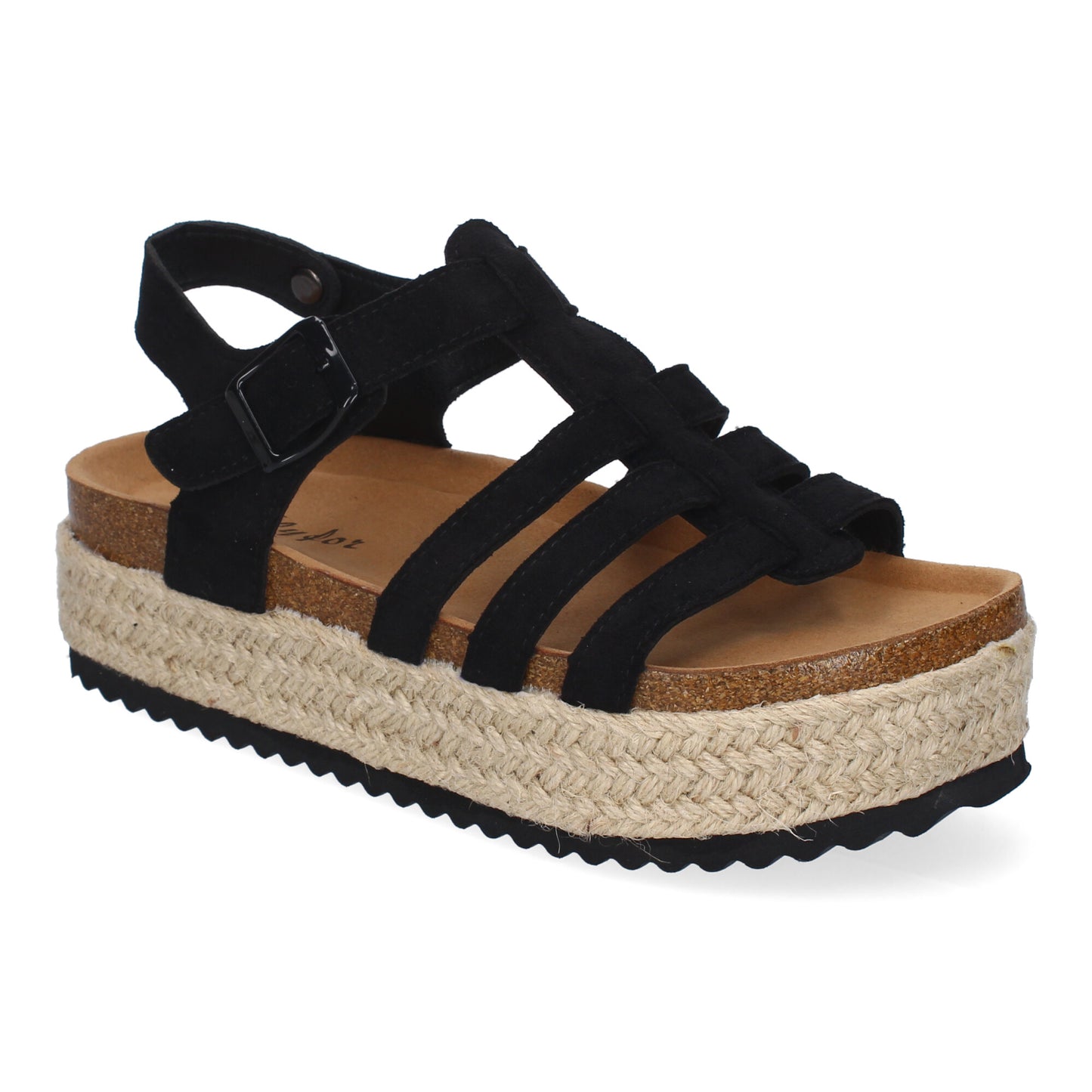 Sandalias con Plataforma de Yute para Mujer  Comod