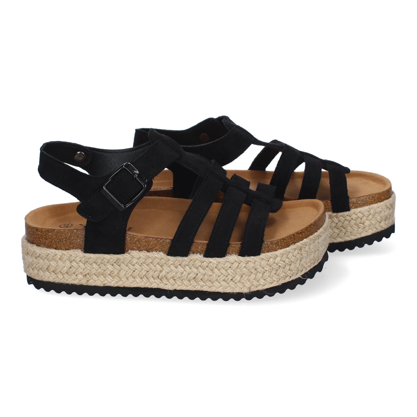 Sandalias con Plataforma de Yute para Mujer  Comod