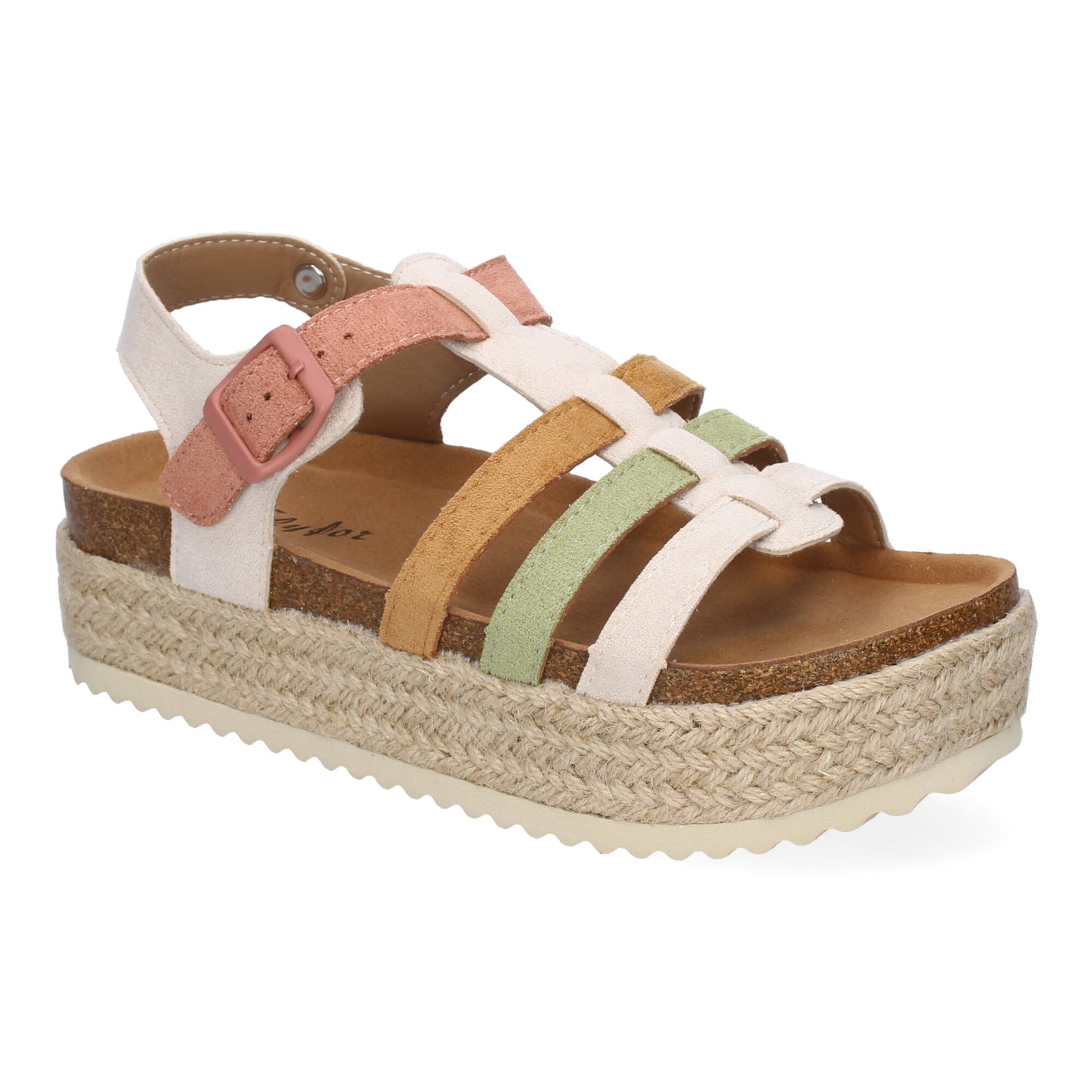 Sandalias con Plataforma de Yute para Mujer  Comod