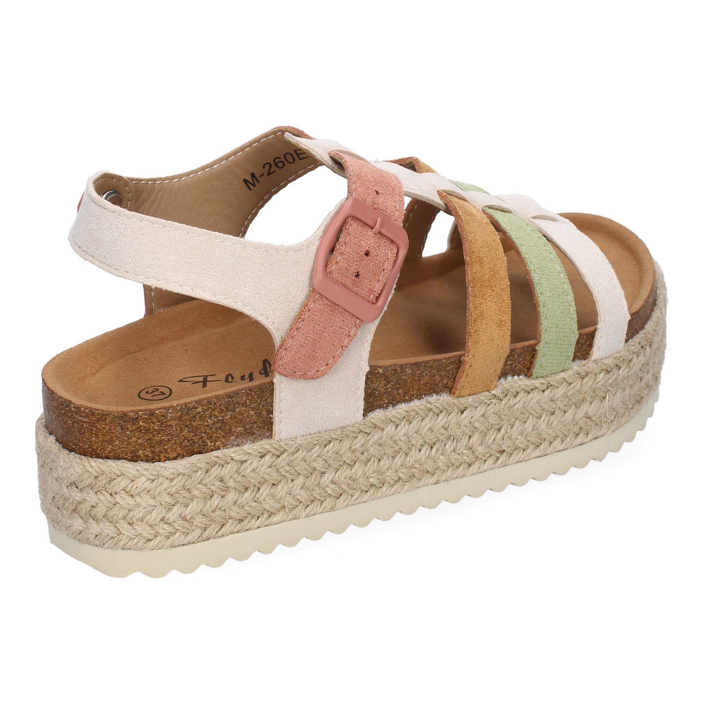 Sandalias con Plataforma de Yute para Mujer  Comod