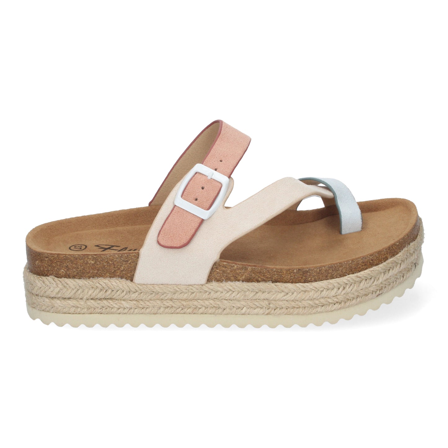 Sandalia de Plataforma de material Bio  Forradas d