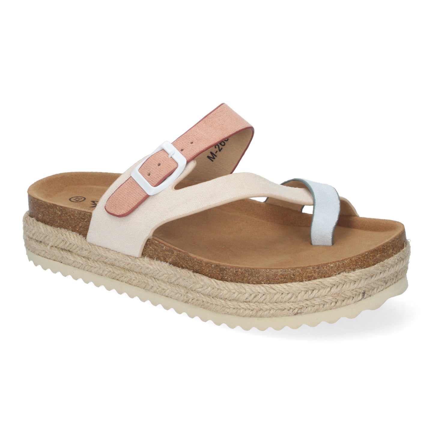 Sandalia de Plataforma de material Bio  Forradas d