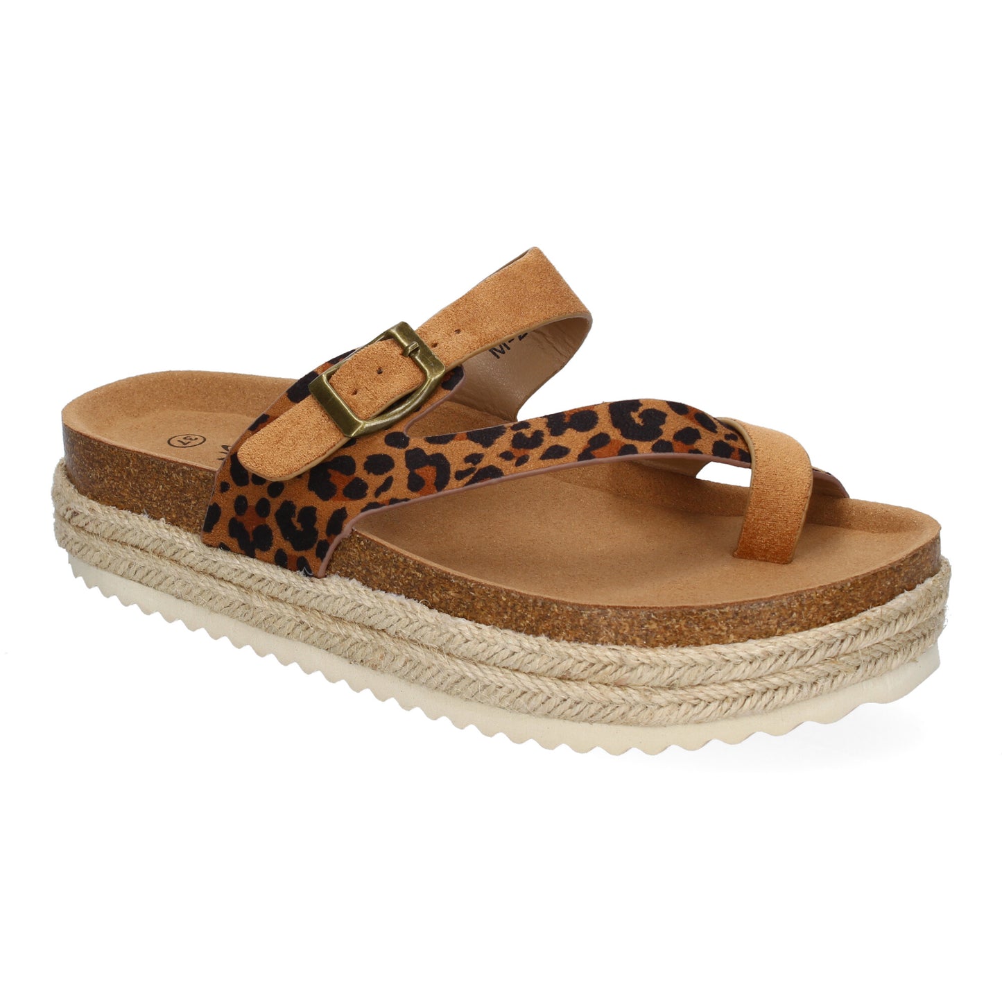 Sandalia de Plataforma de material Bio  Forradas d