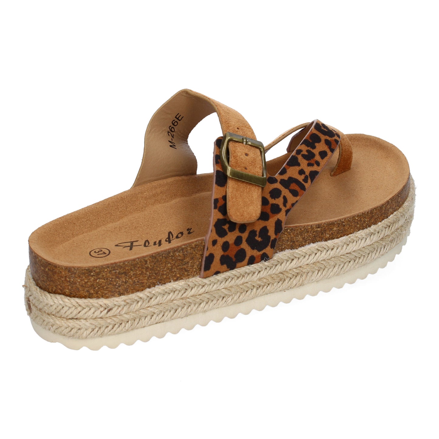 Sandalia de Plataforma de material Bio  Forradas d