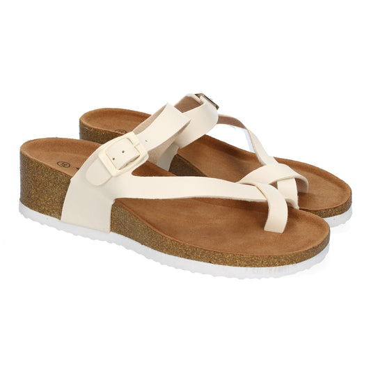 Sandalia de cuña para Mujer  Tipo Esclava  con Pis