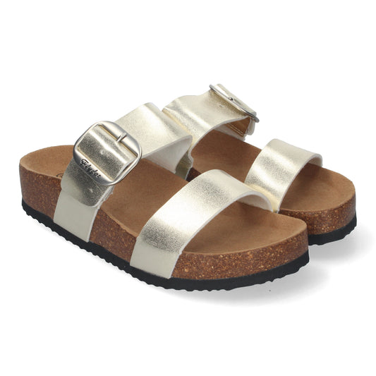 Sandalia de cuña para Mujer  Tipo Esclava  con Pis