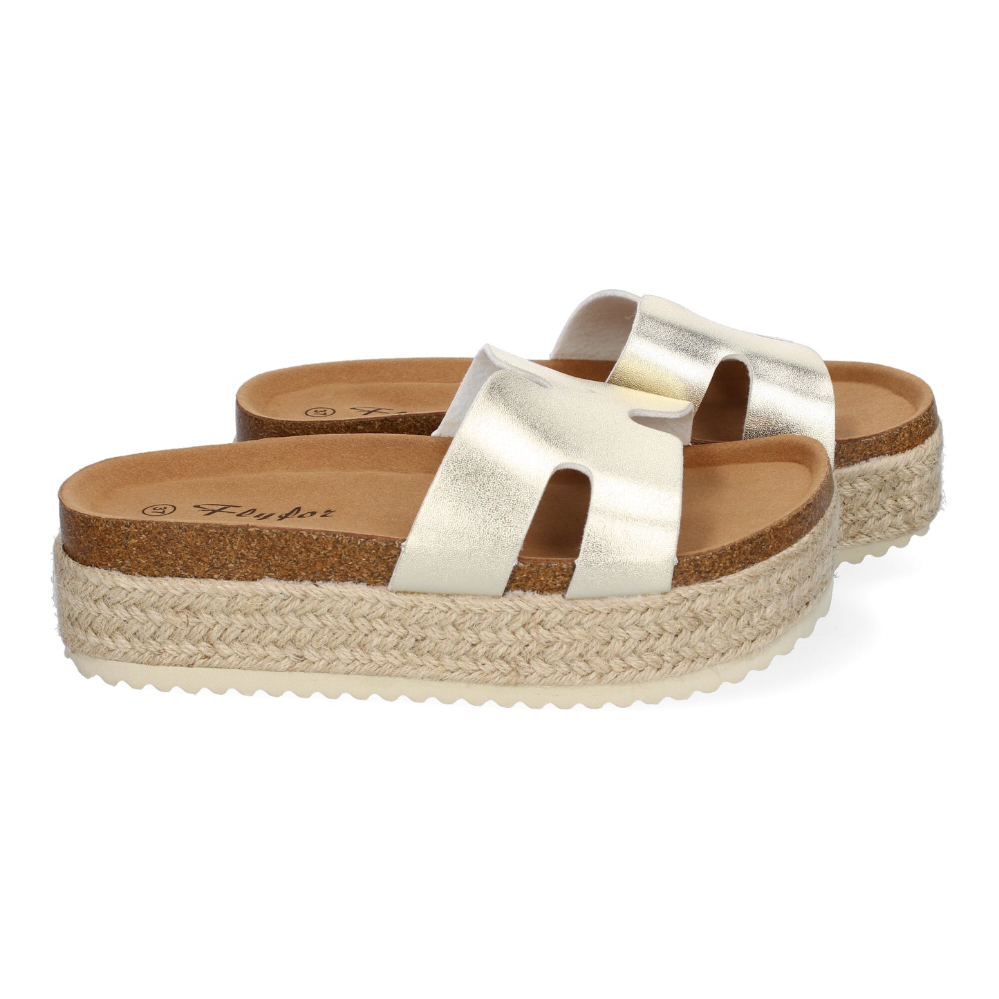 Sandalia Planas para Mujer con Piso Bio  C�modas y