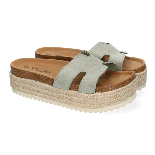 Sandalia Planas para Mujer con Piso Bio  C�modas y