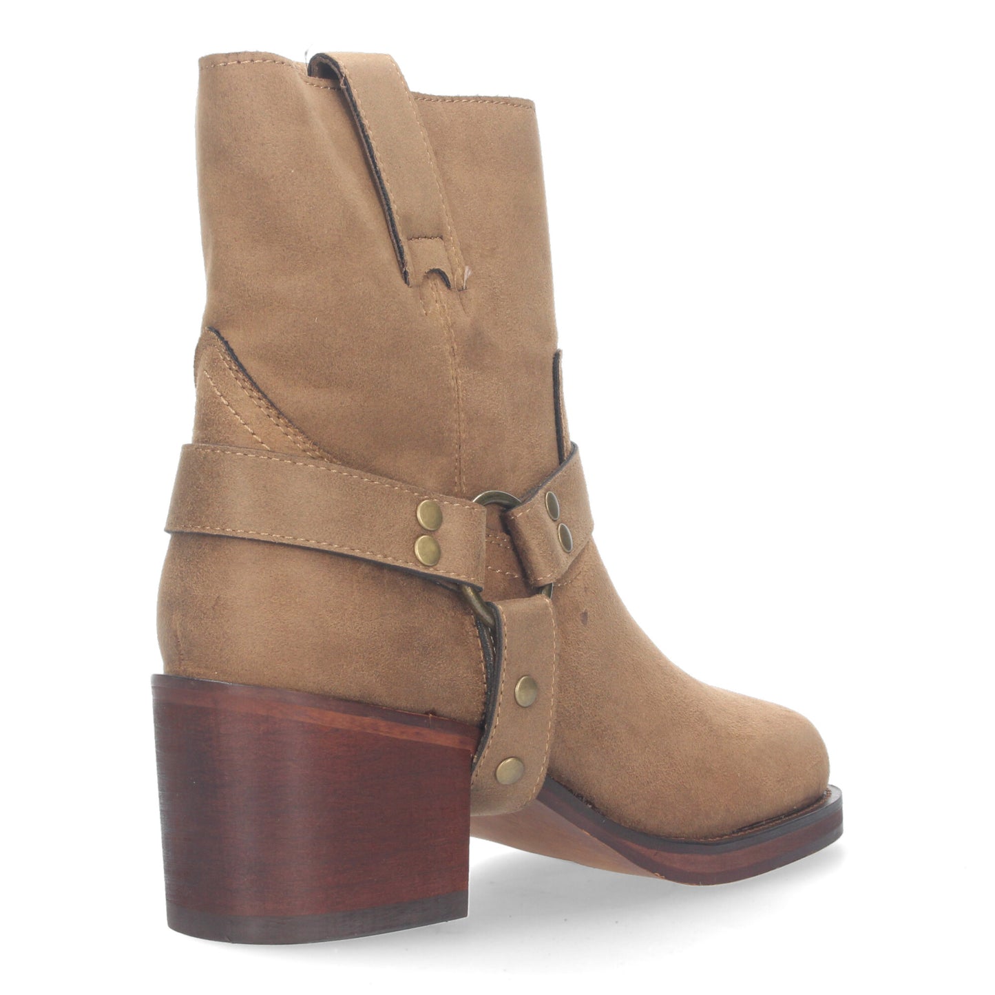 Botin de tacon para mujer material ater