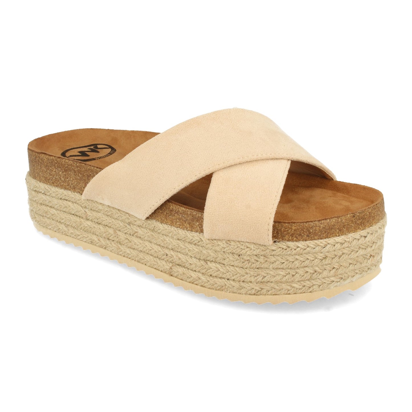 Sandalia de Plataforma para Mujer Forra