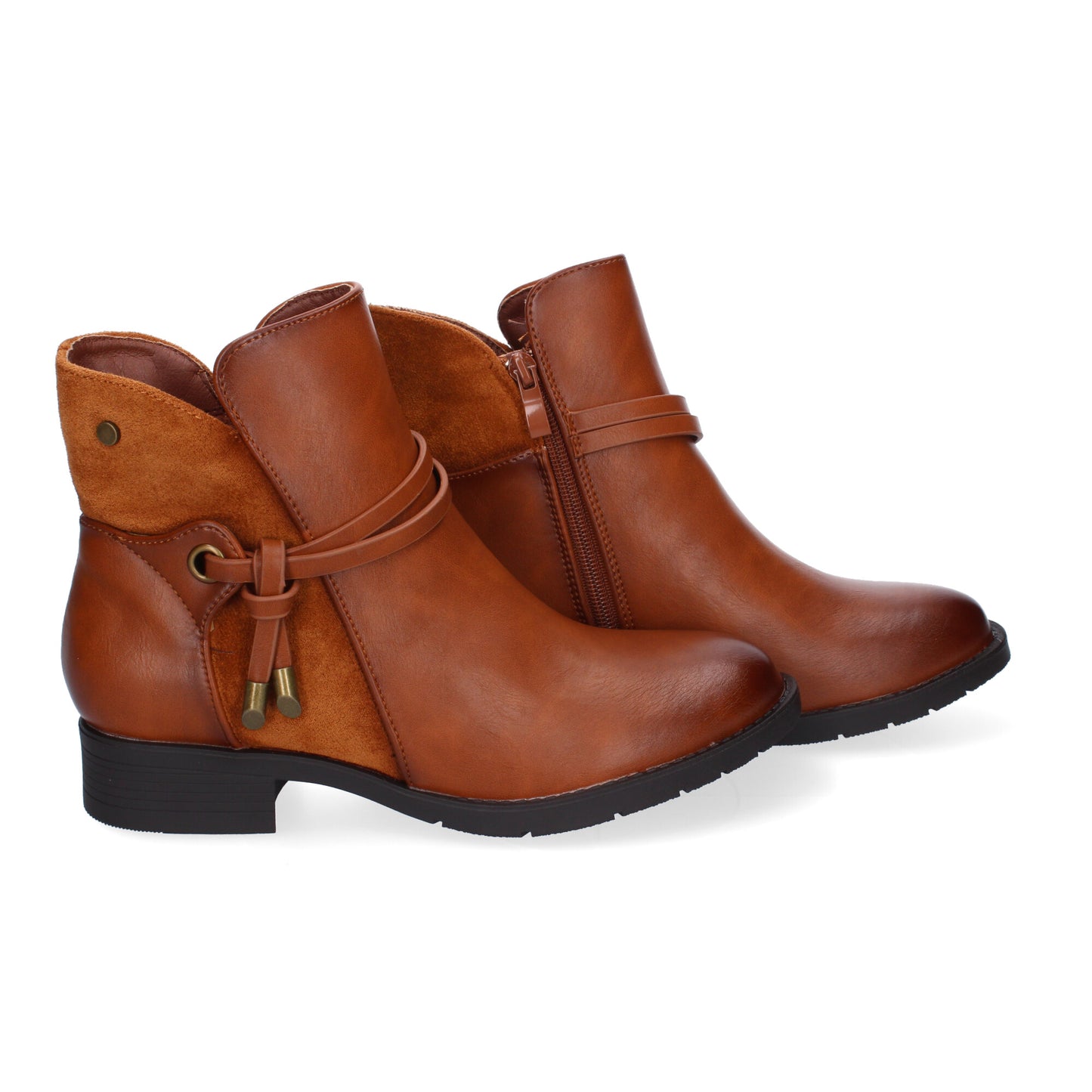 Botines para Mujer con Correa Decorativa Comodos