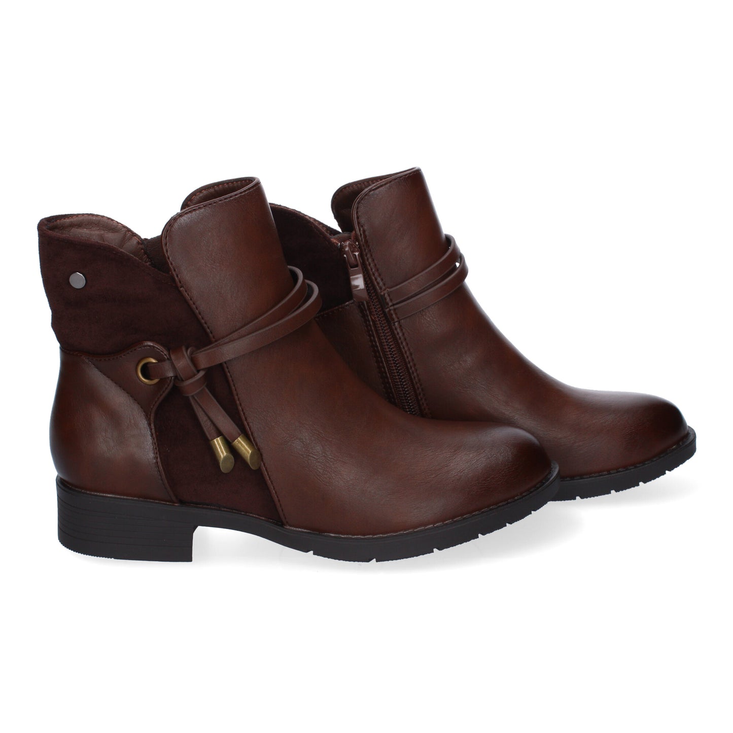 Botines para Mujer con Correa Decorativa Comodos