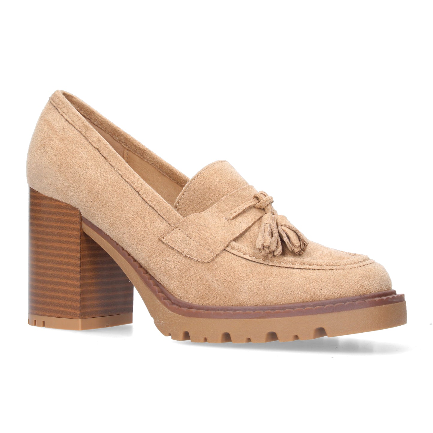 Mocasin de tacon para Mujer Comodo con