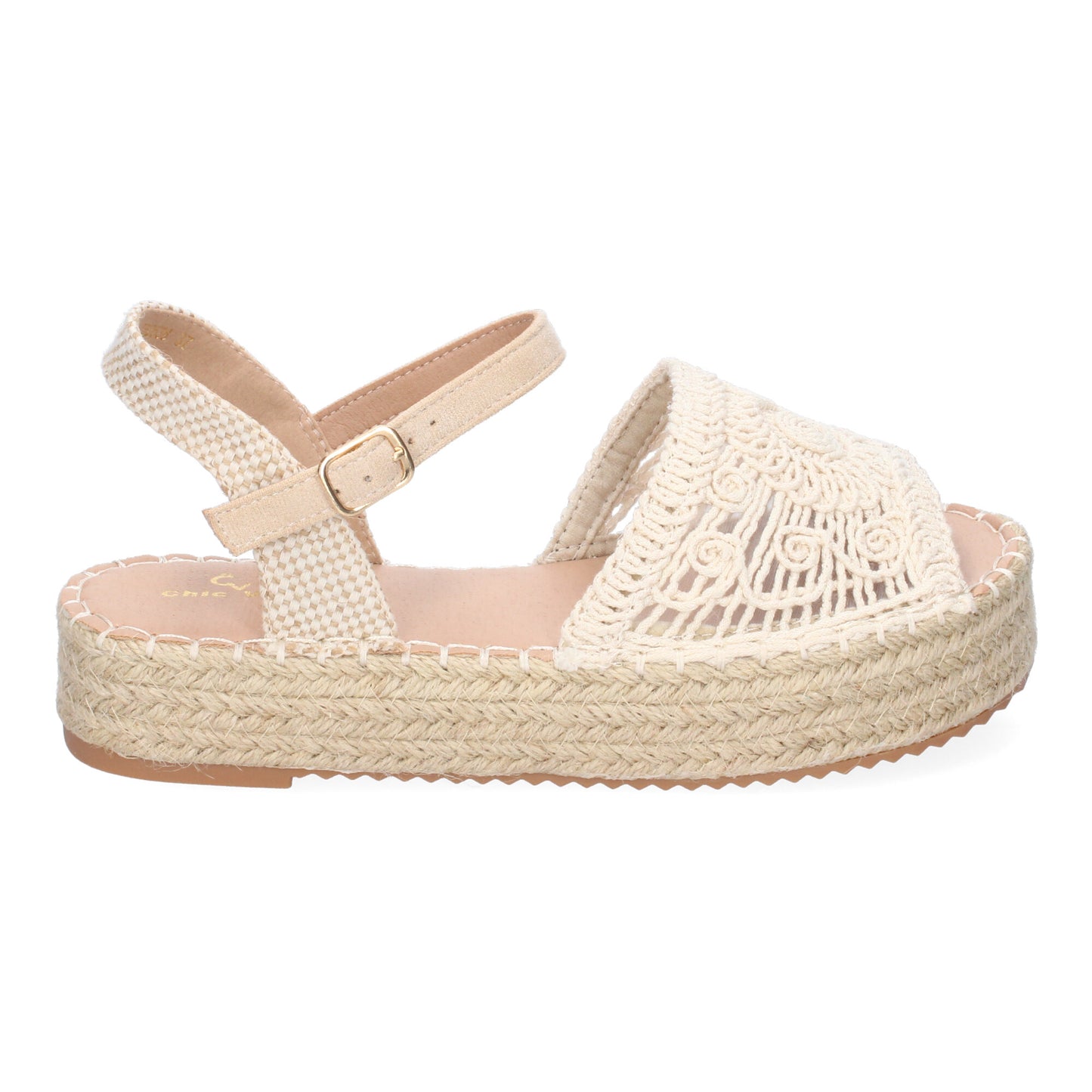 Sandalia de Plataforma para Mujer  Comoda  Forrada