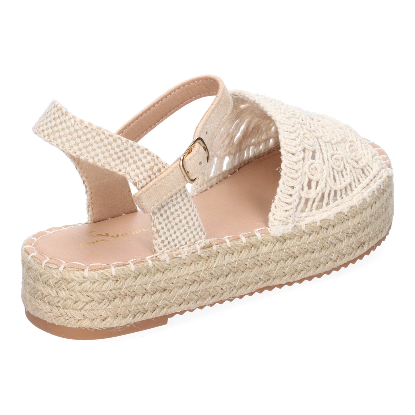 Sandalia de Plataforma para Mujer  Comoda  Forrada