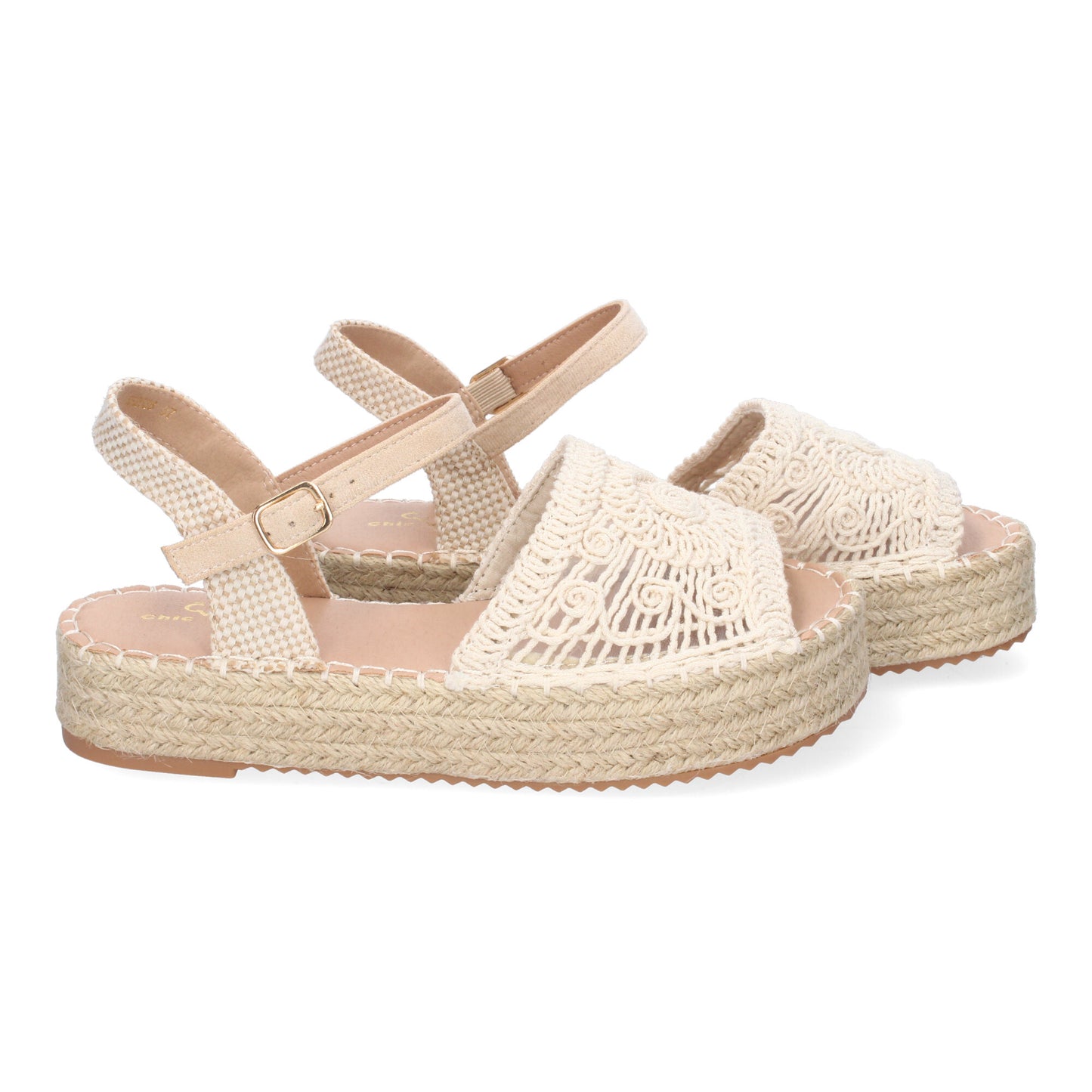 Sandalia de Plataforma para Mujer  Comoda  Forrada