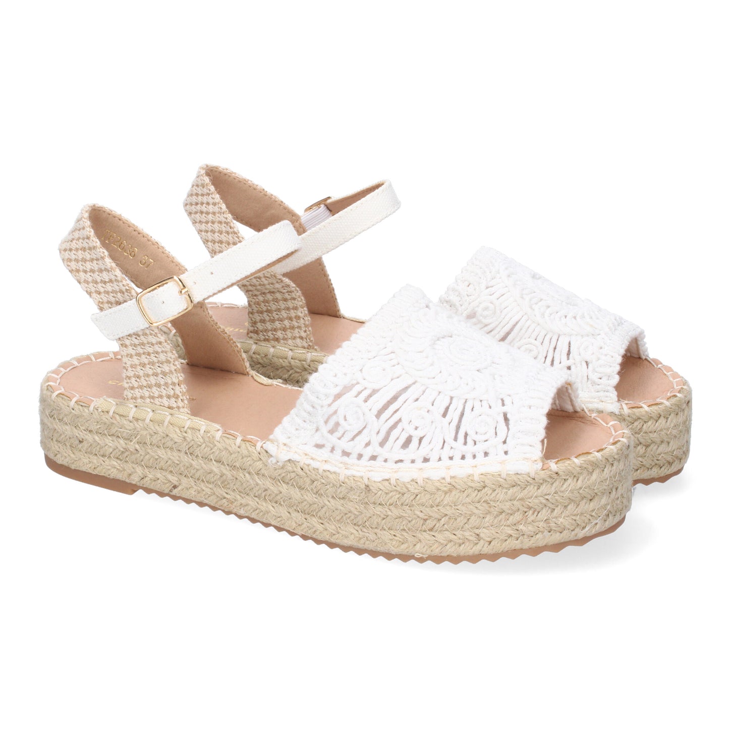 Sandalia de Plataforma para Mujer  Comoda  Forrada