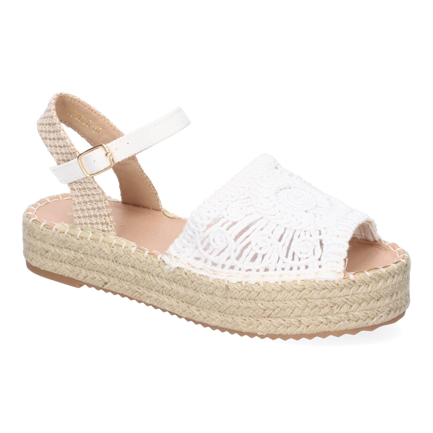 Sandalia de Plataforma para Mujer  Comoda  Forrada