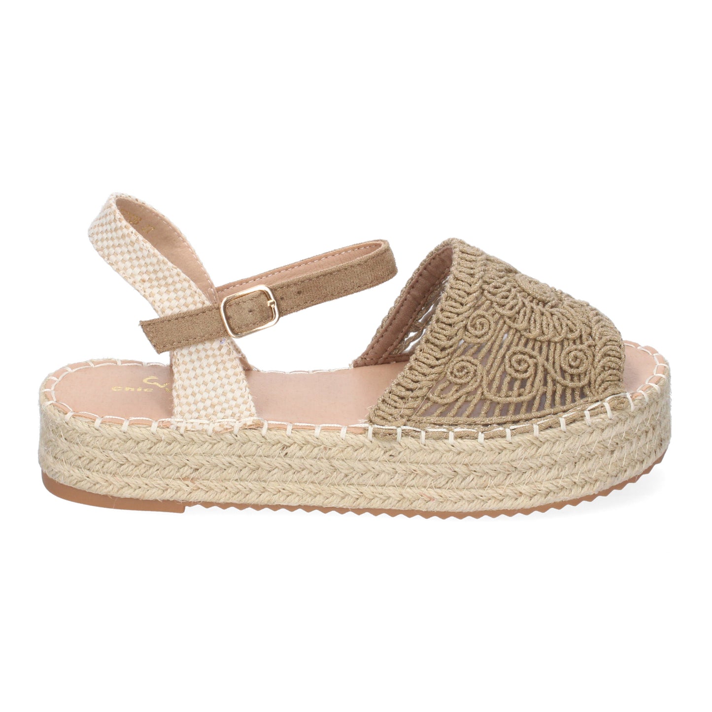 Sandalia de Plataforma para Mujer  Comoda  Forrada