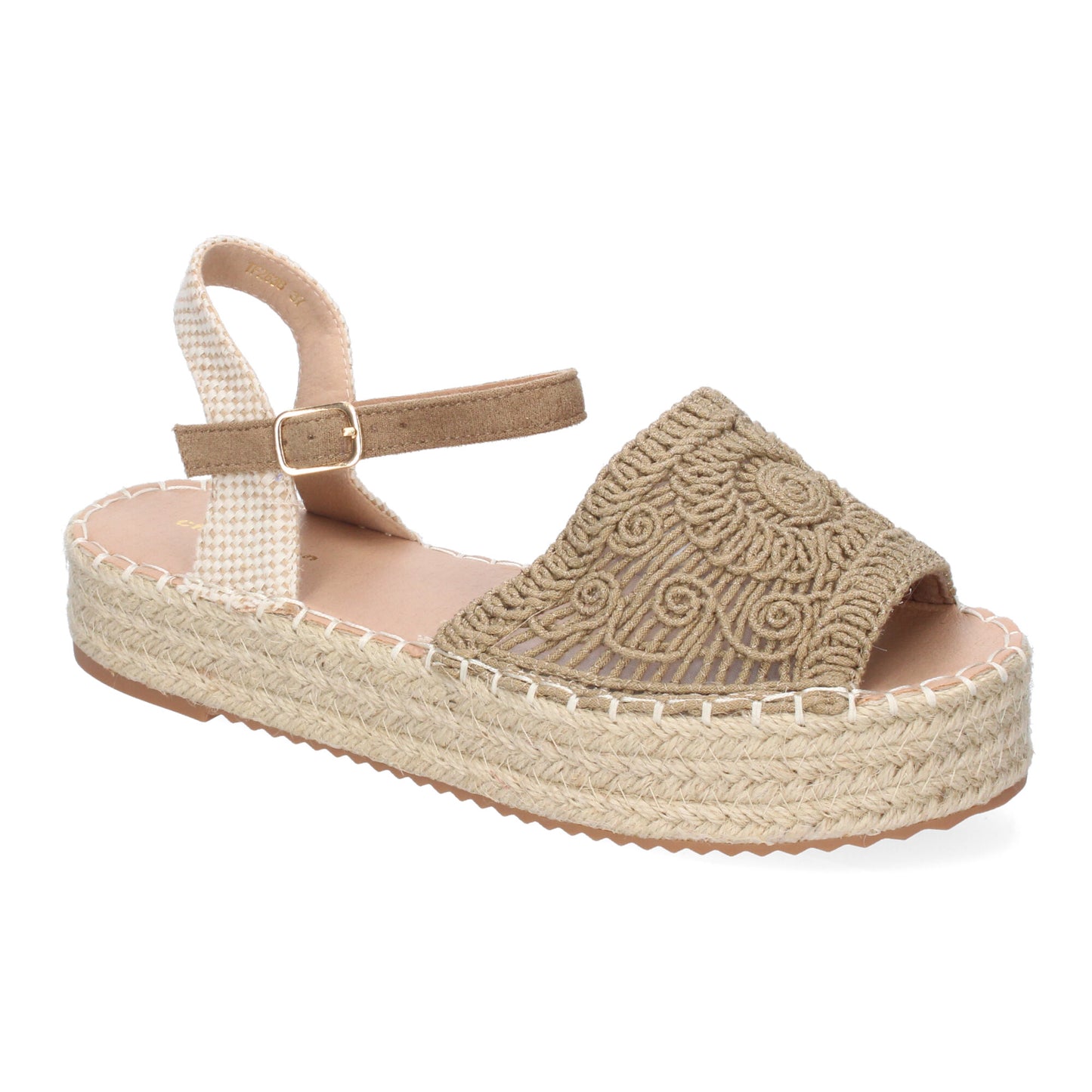 Sandalia de Plataforma para Mujer  Comoda  Forrada