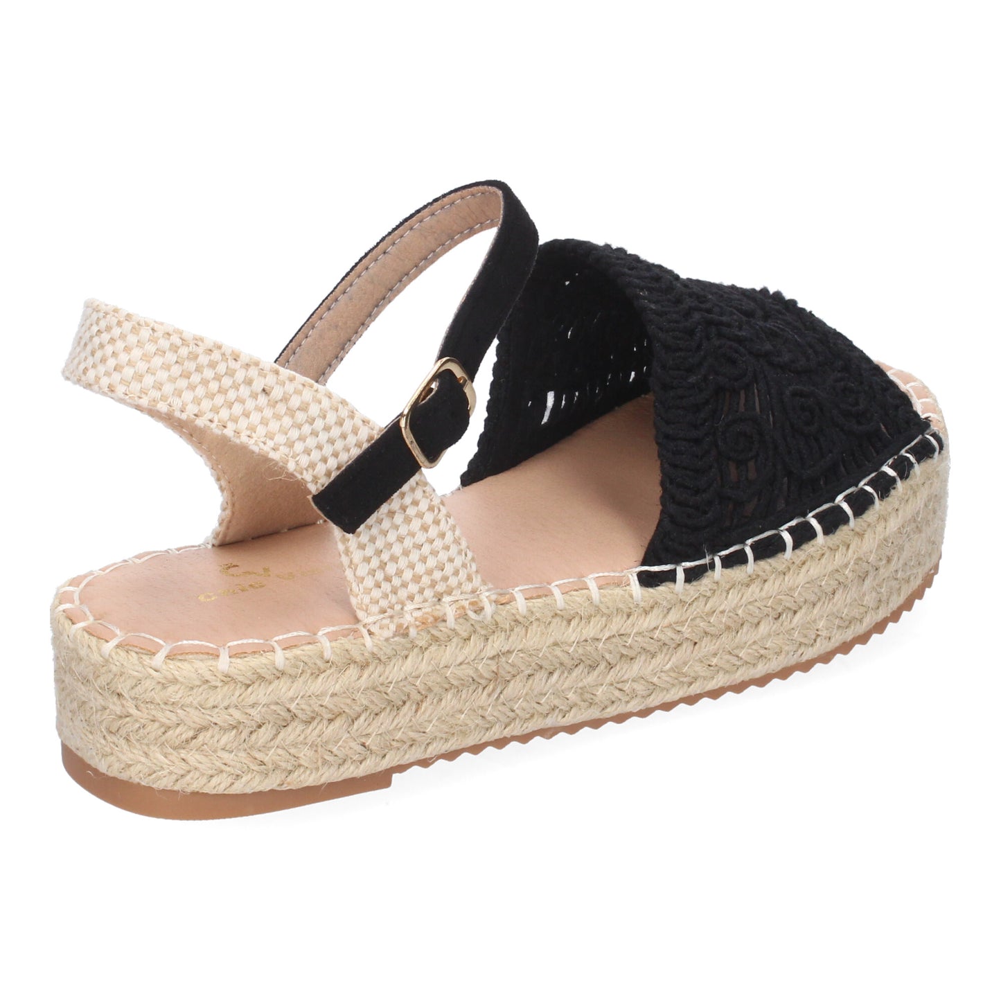 Sandalia de Plataforma para Mujer  Comoda  Forrada