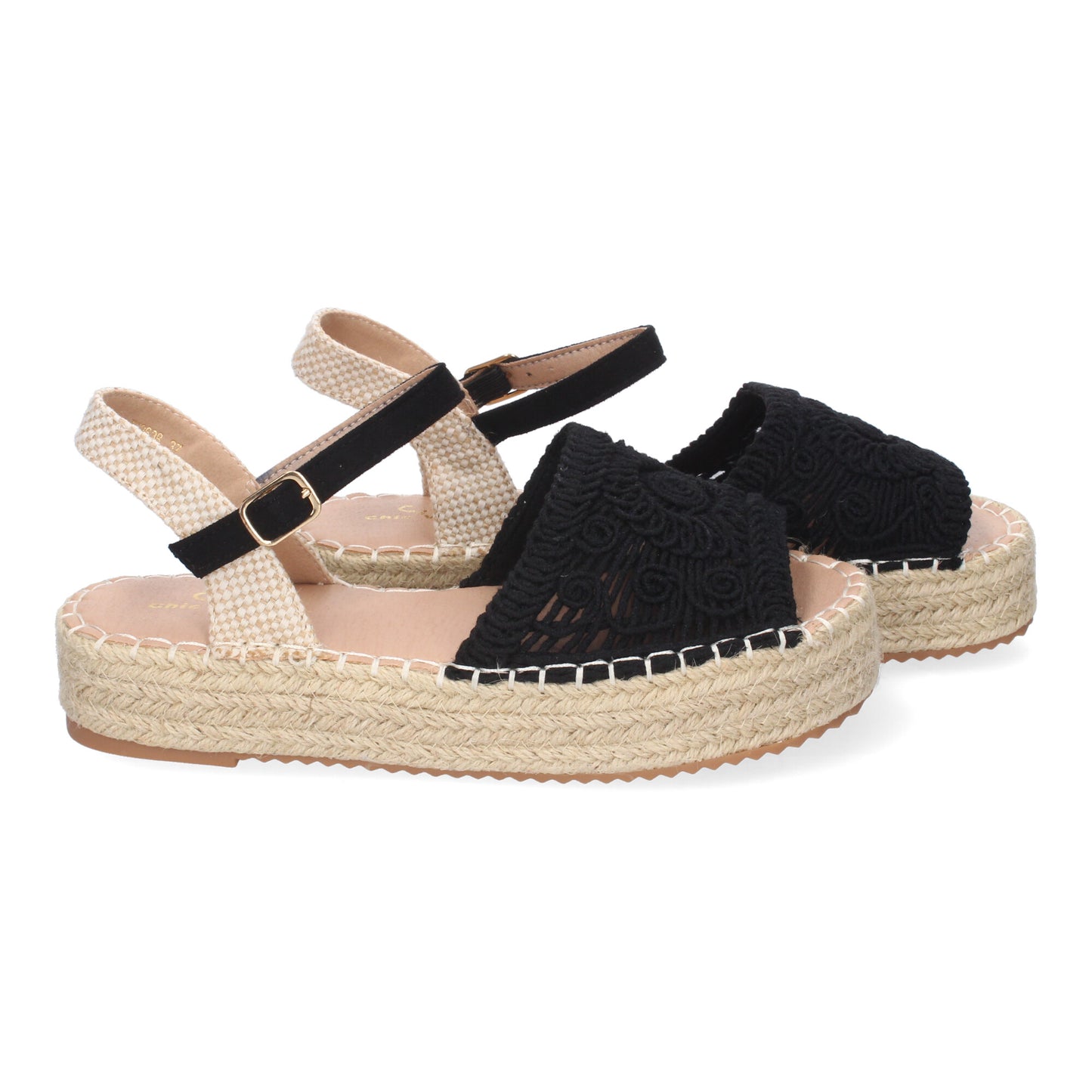 Sandalia de Plataforma para Mujer  Comoda  Forrada