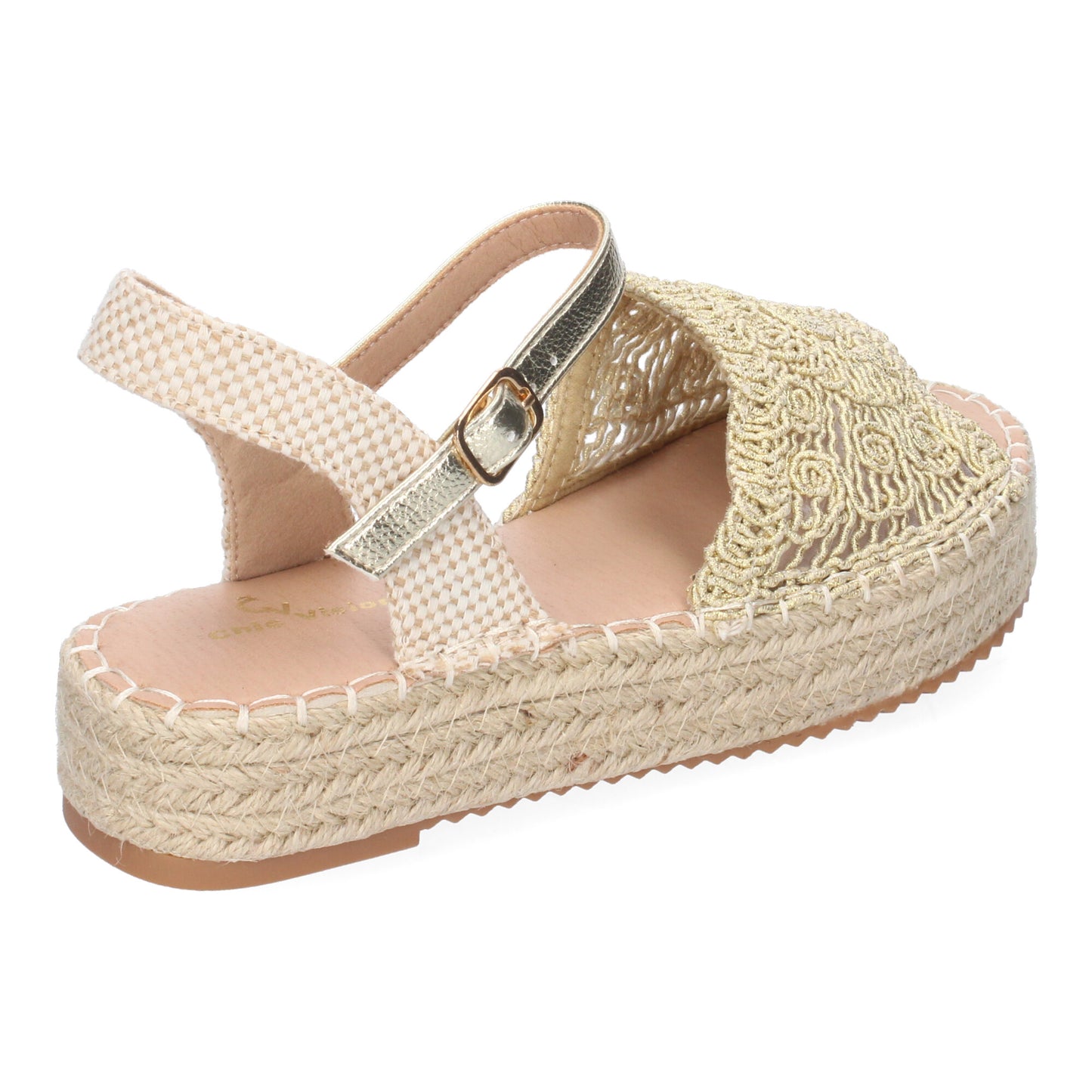 Sandalia de Plataforma para Mujer  Comoda  Forrada