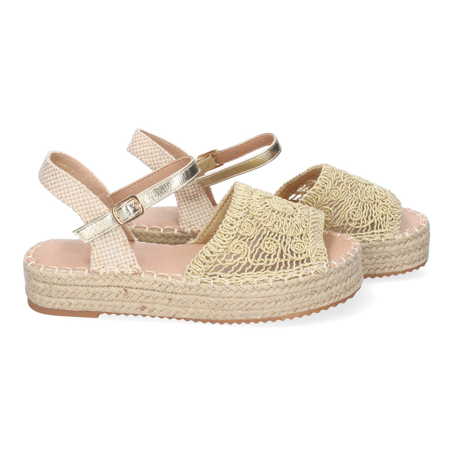 Sandalia de Plataforma para Mujer  Comoda  Forrada