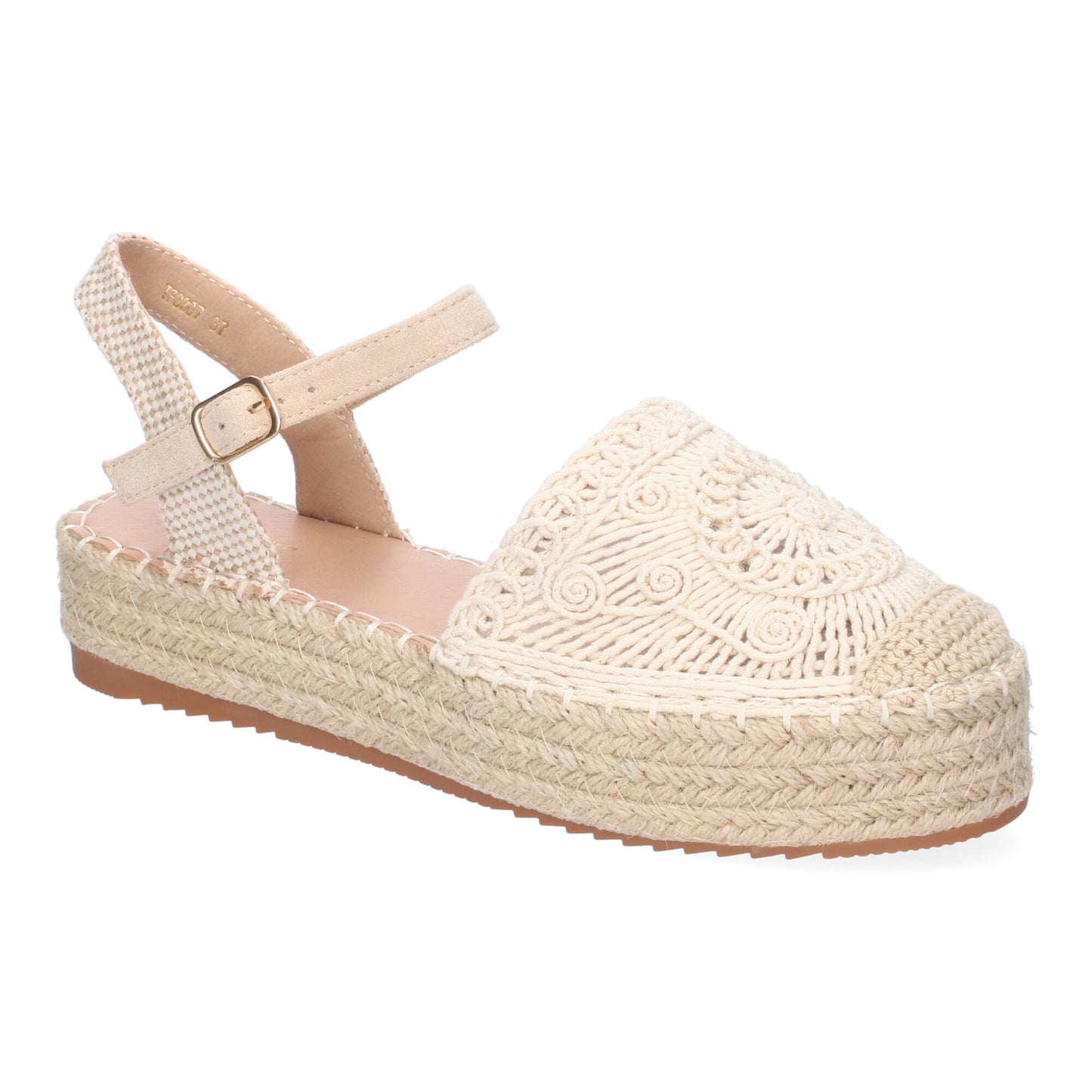 Sandalia de Plataforma para Mujer  Comoda  Forrada