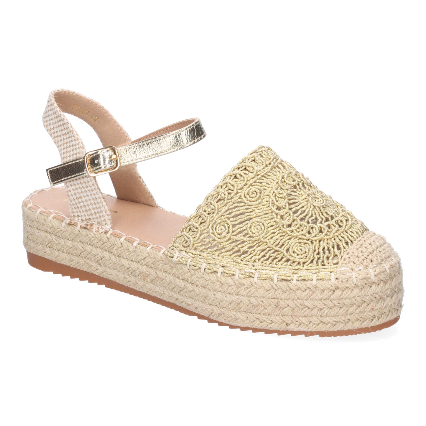 Sandalia de Plataforma para Mujer  Comoda  Forrada