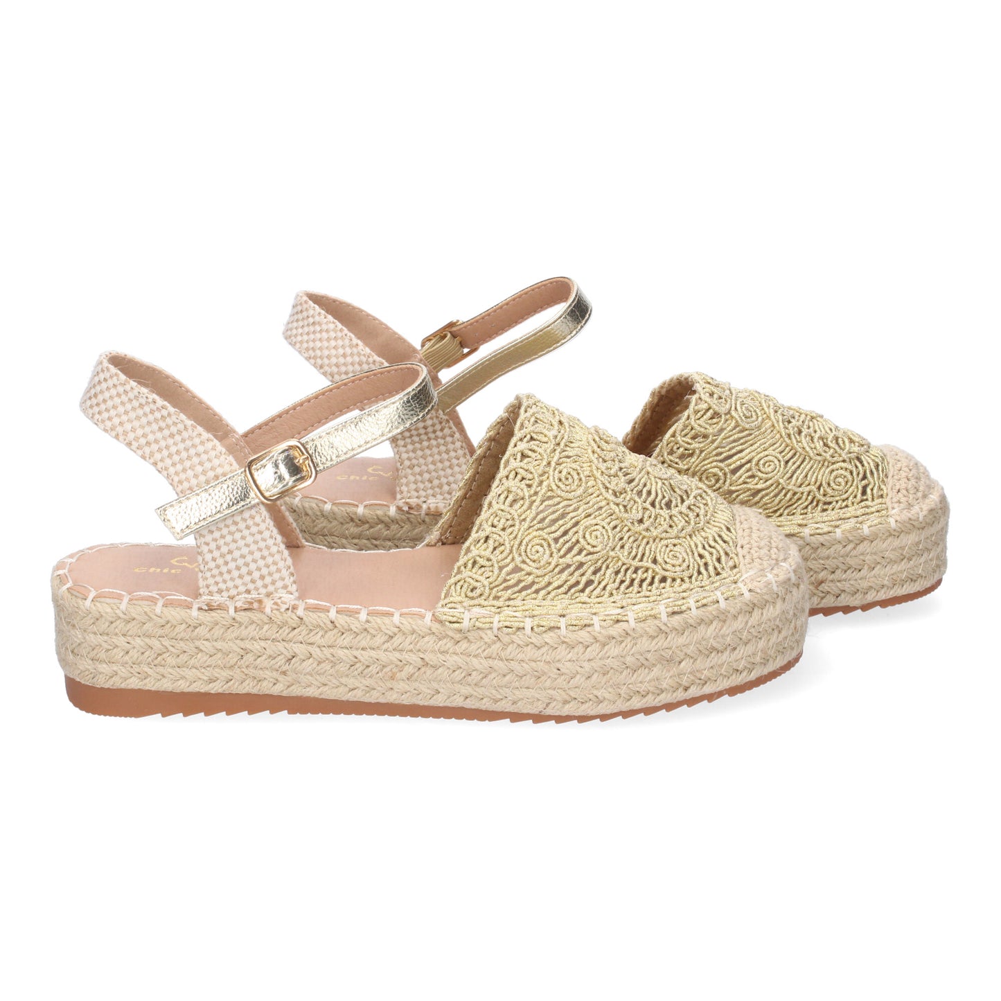 Sandalia de Plataforma para Mujer  Comoda  Forrada