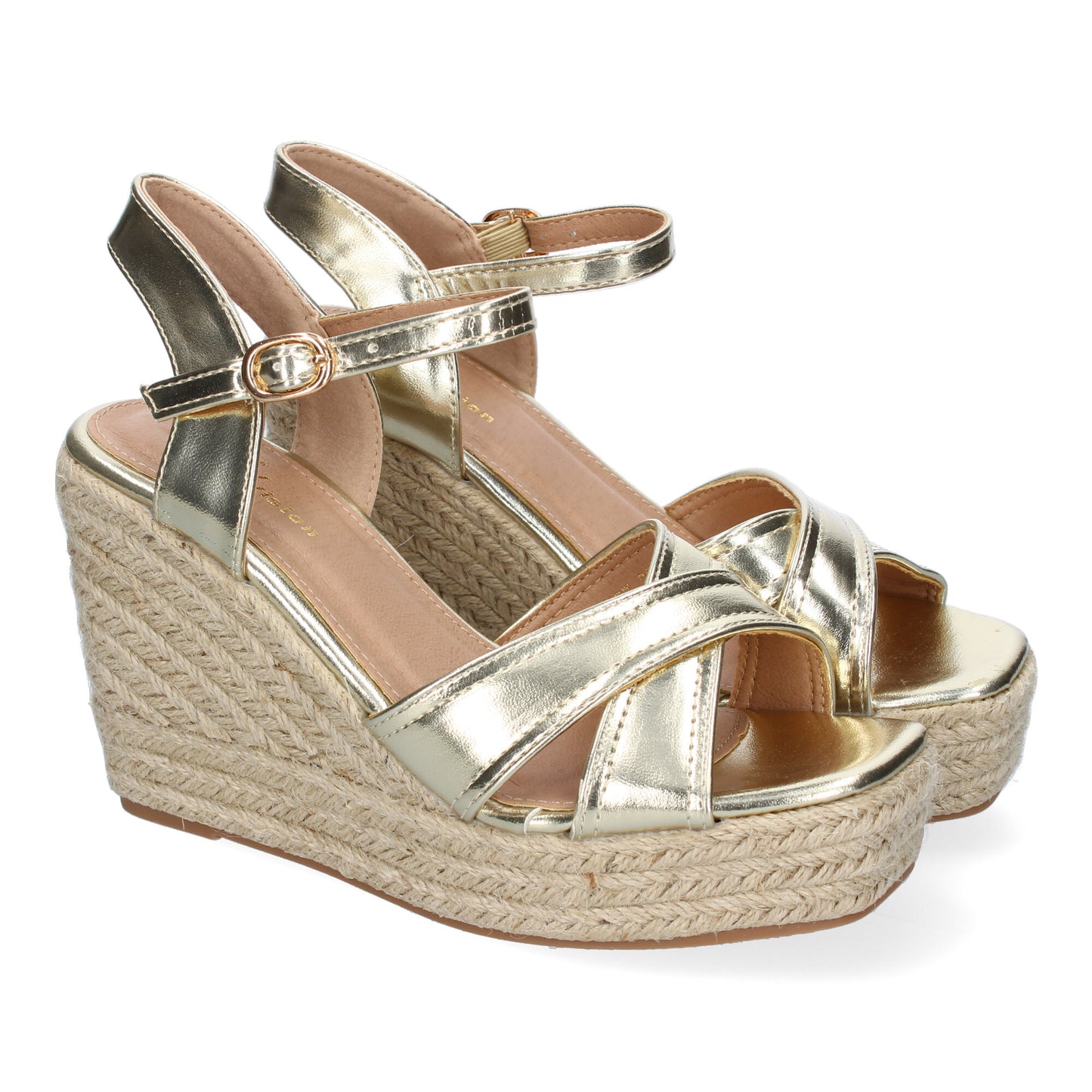 Sandalia de cuña de Yute para Mujer  diseño Modern