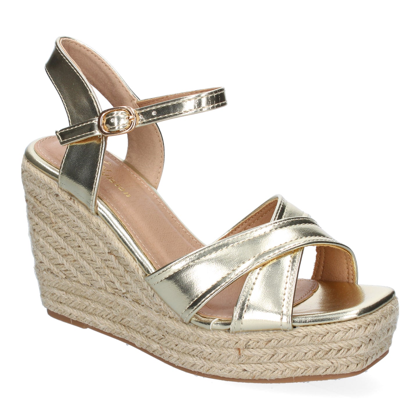 Sandalia de cuña de Yute para Mujer  diseño Modern