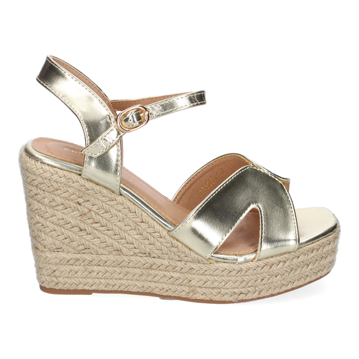 Sandalia de cuña de Yute para Mujer  diseño Modern