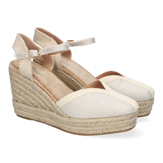 Sandalia de Mujer  Estilo Valenciana de Yute  Dise