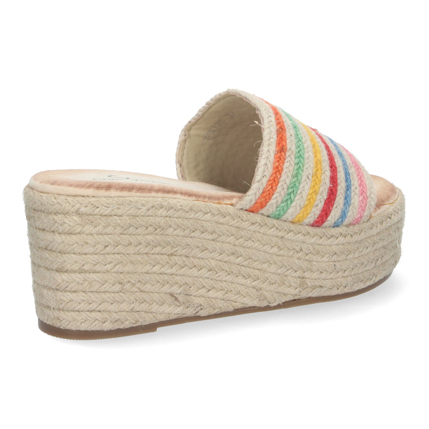 Sandalias de Plataforma de Yute para Muj